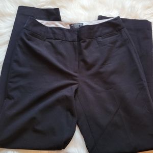 Liz Claiborne Career Petite Black Audra Classic Pants Size 4P